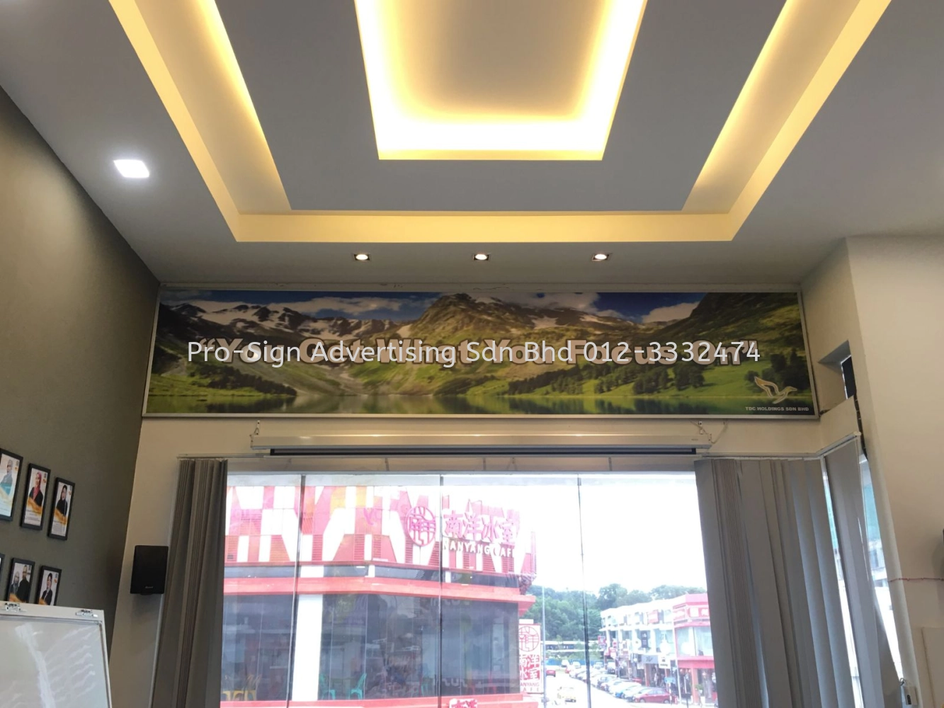 ACRYLIC CUT OUT LETTERING AND LED NEON (TDC HOLDINGS, SG LONG, 2020)