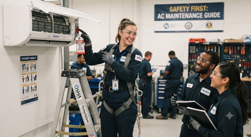 aircon maintenance occupational safety guide
