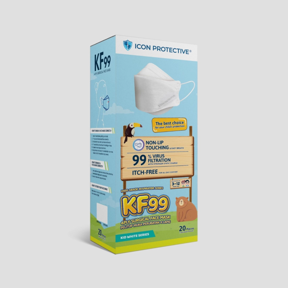 KF99 Kid Series - White ( 20s )