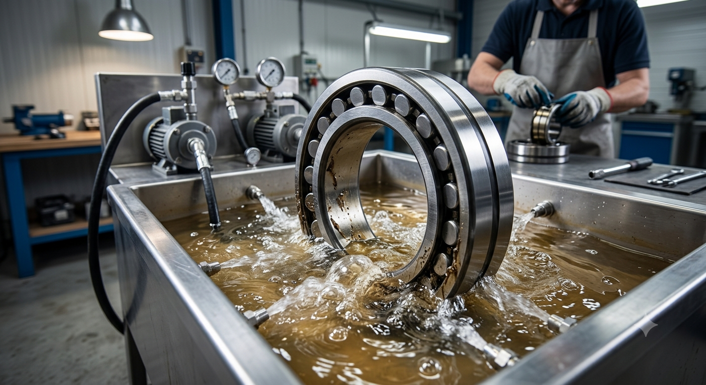 Electric Bearing Deep Cleaning Service