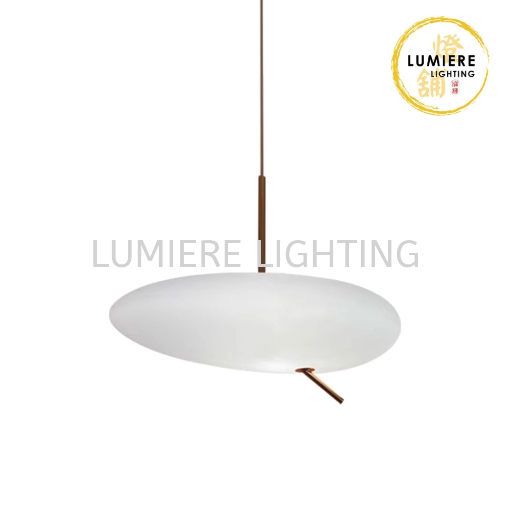 Post Modern Pebble Soft Touch Pendant Light