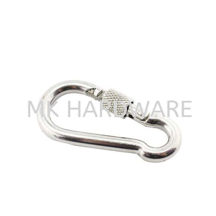 STAINLESS STEEL (SPRING HOOK WITH SCREW NUT)