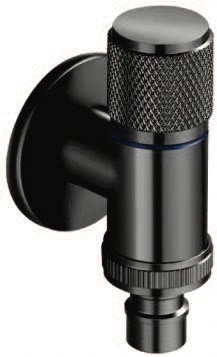 IT-W1735J5-GM Wall Laundry Bib Tap – Premium Gun Metal Hose Bib Tap, Durable & Modern Outdoor Water Faucet