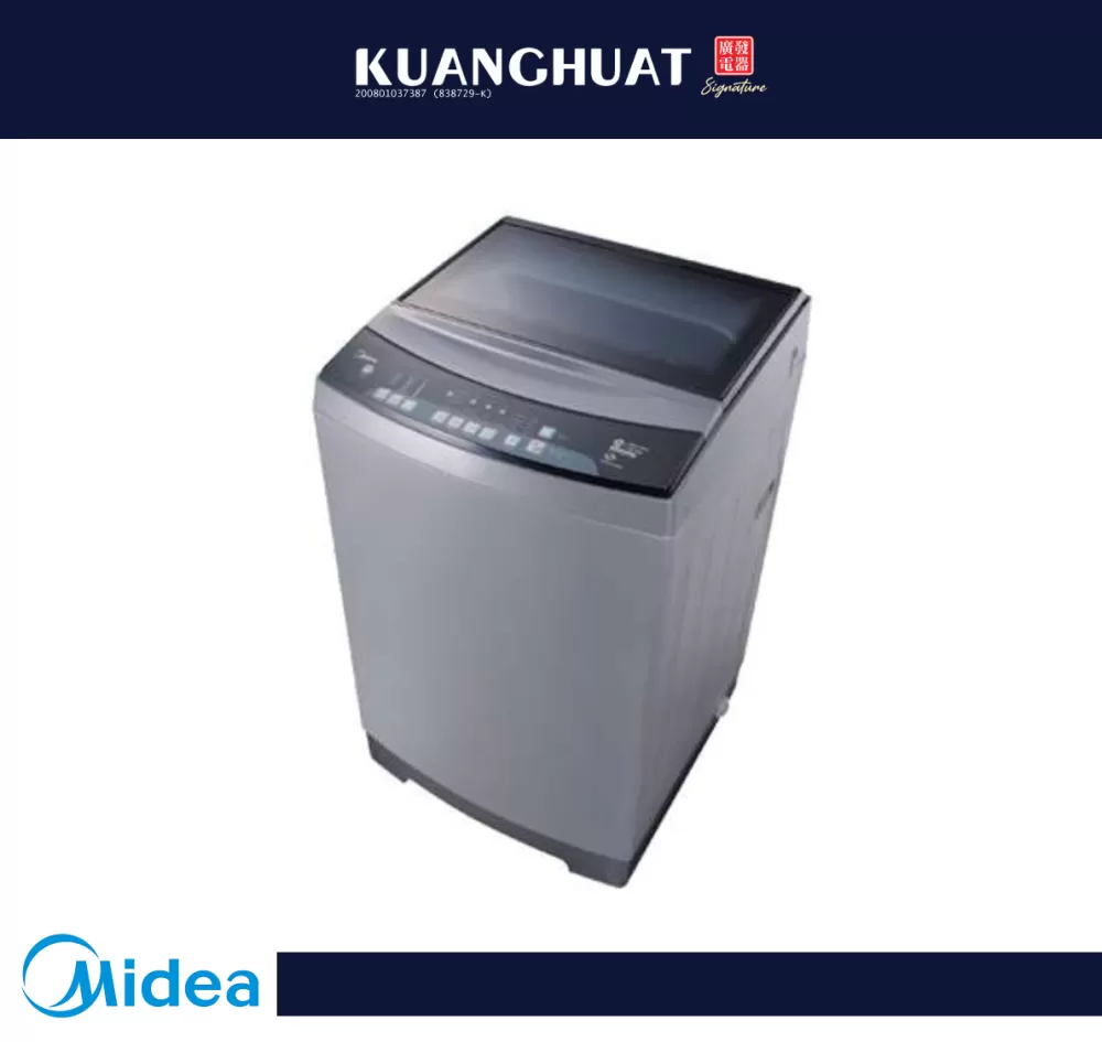 [PRE-ORDER 7 DAYS] MIDEA 10.5kg Fully Auto Top Load Washing Machine MFW-1055CV
