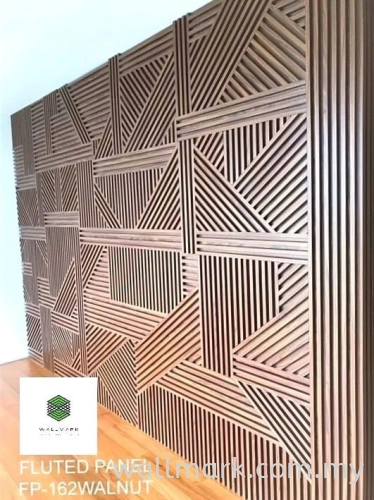  Solid Wood Fluted Panel