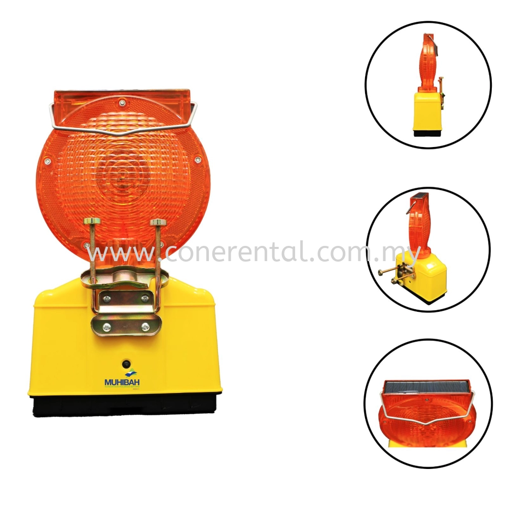 Solar Blinkers with Amber Warning Light For Rent