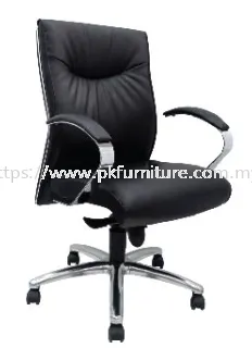 EXECUTIVE LEATHER CHAIR - PK-ECLC-35-M-L1 - PELLE MEDIUM BACK CHAIR