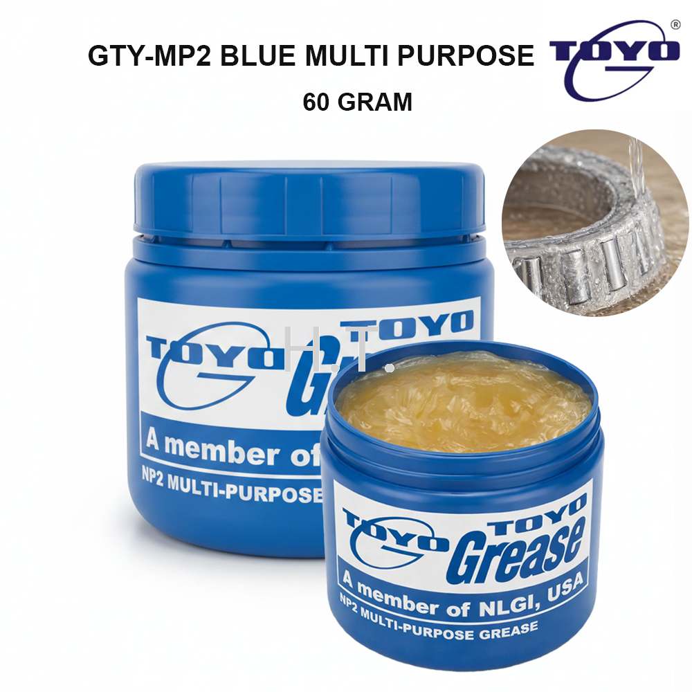 TOYO GTY-MP2 BLUE MULTI PURPOSE LITHIUM GREASE 350G | HEAVY DUTY LUBRICANT | INDUSTRIAL & AUTOMOTIVE GREASE