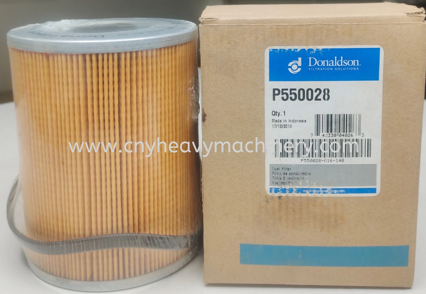 P550028 DONALDSON FUEL FILTER CARTRIDGE