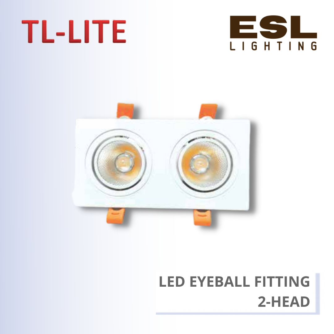 TL-LITE EYEBALL - LED EYEBALL FITTING - 2-HEAD