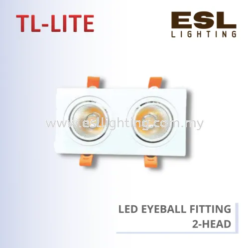 TL-LITE EYEBALL - LED EYEBALL FITTING - 2-HEAD