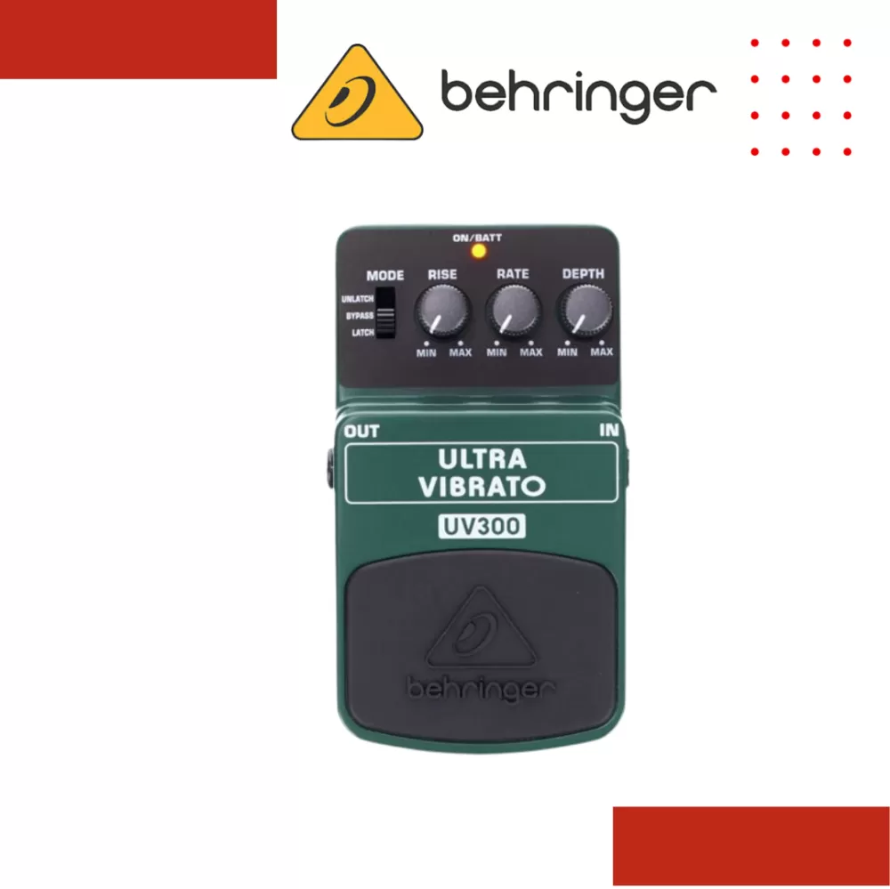 Behringer UV300 Ultra Vibrato Effects Pedal