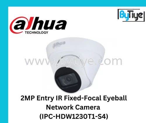 2MP Entry IR Fixed-Focal Eyeball Network Camera (IPC-HDW1230T1-S4)