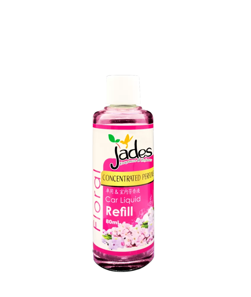 Jades Concentrated Liquid Perfume 80ml - Floral (Air Freshener Car)