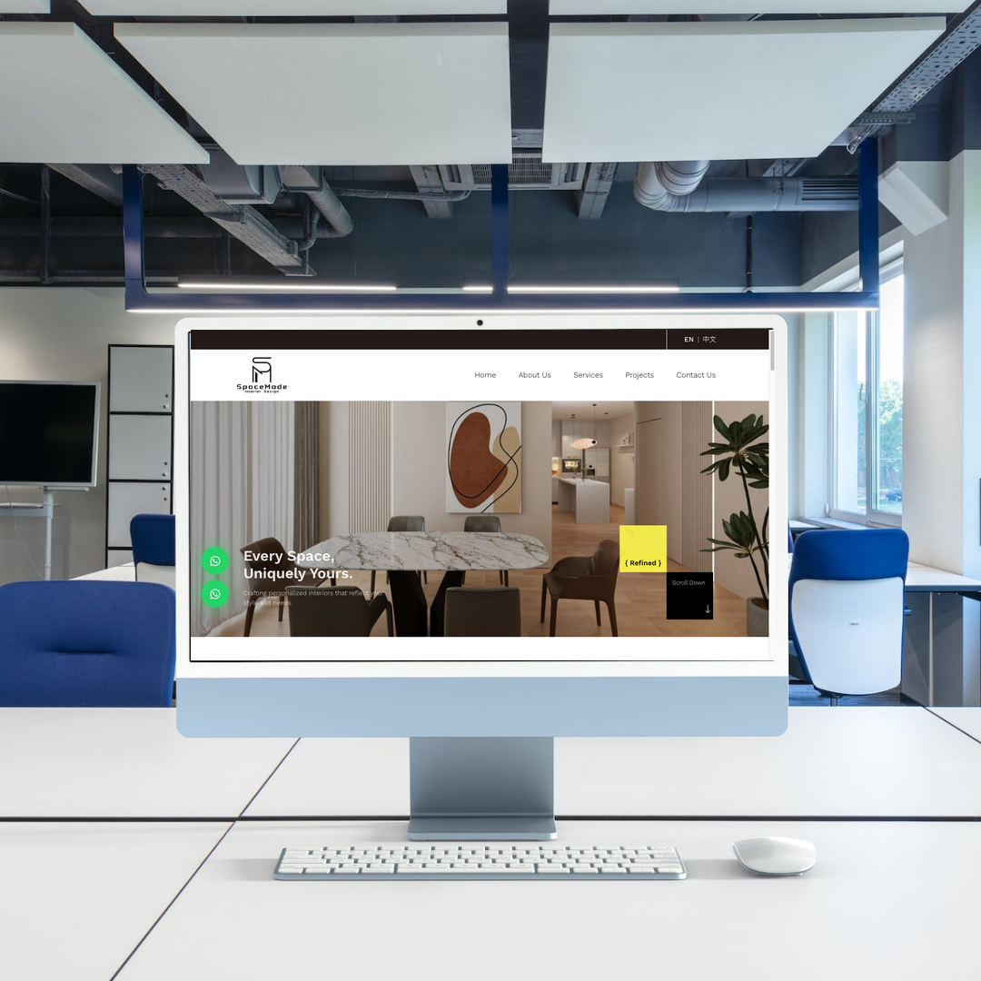 Renovation Lead Page for Spacemade Interiors | Johor