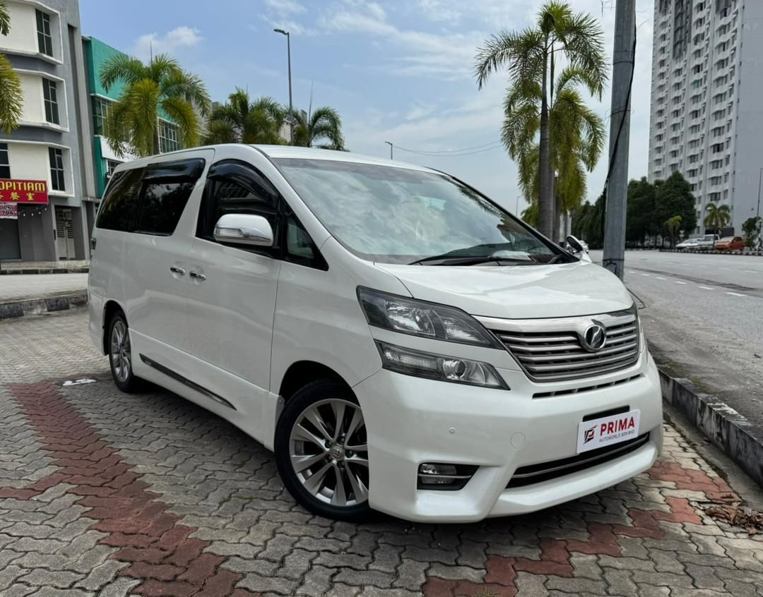 TOYOTA VELLFIRE 2.4 Z PLATINUM (A) 2010
