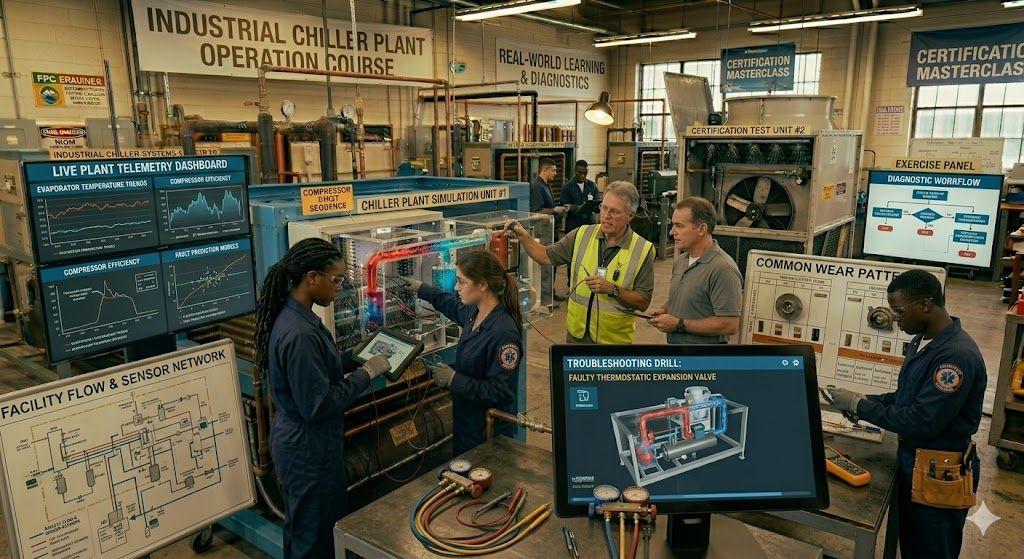 Industrial chiller plant operation course