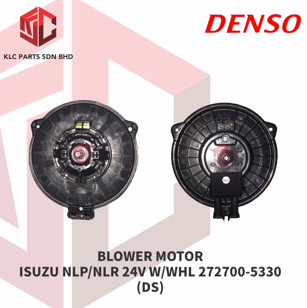 BLOWER MOTOR ISUZU NLP/ NLR 24V W/WHL 272700-5330 (DENSO)