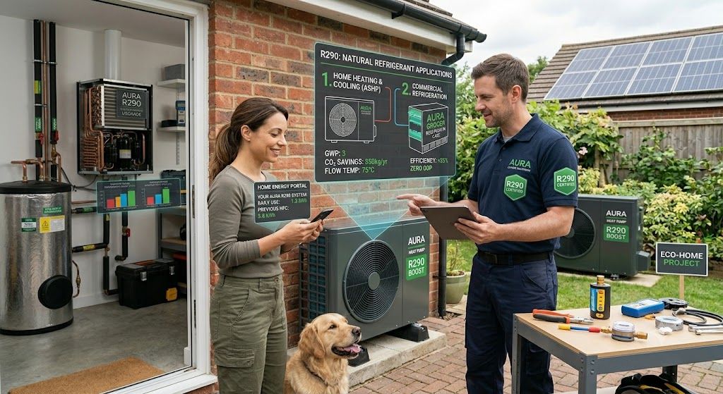 R290 alternative refrigerant HVAC applications