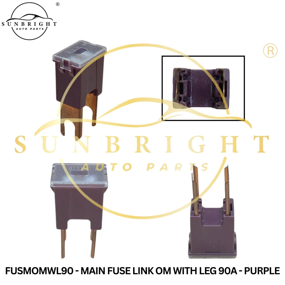 FUSMOMWL90 - MAIN FUSE LINK OM WITH LEG 90A - PURPLE