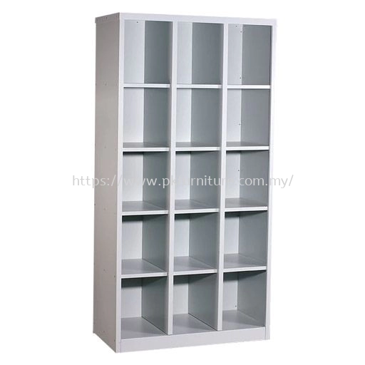 Steel Pigeon Hole - PK-MPH-6-15-G1 - PK-MPH-6-18-G1 - 15 PIGEON HOLE CABINET 15&18 INCHES DEPTH