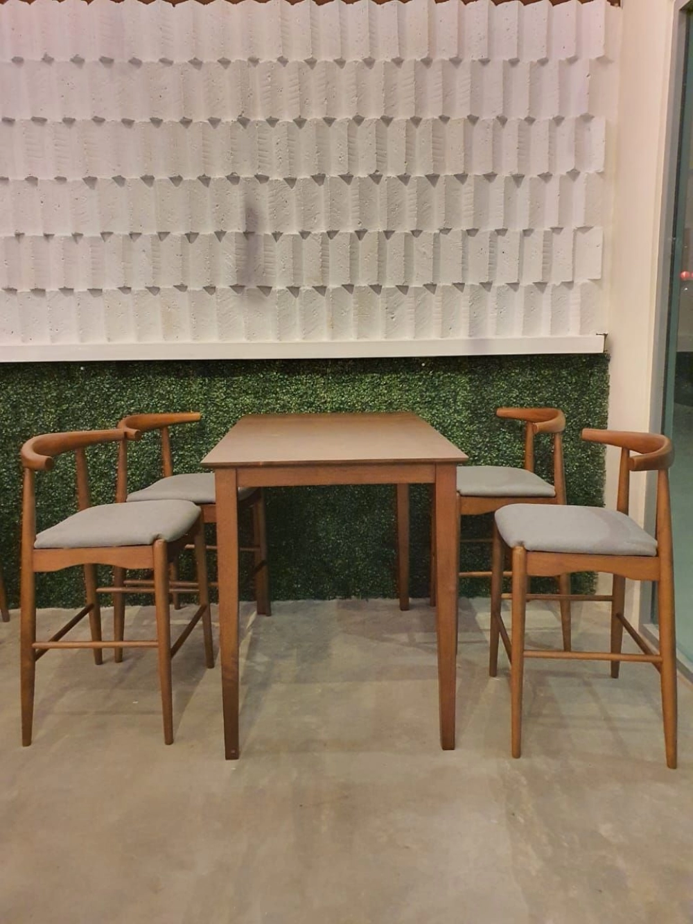 Whole Cafe Furniture Set Up | Wooden Cafe Dining Chair | Wooden Cafe Dining Table | Wooden Bar Chair | Cafe Furniture  | KL | Penang Island | Ipoh Perak | Kulim Lunas Kedah | Johor Bahru | Damansara Selangor |  Shah Alam