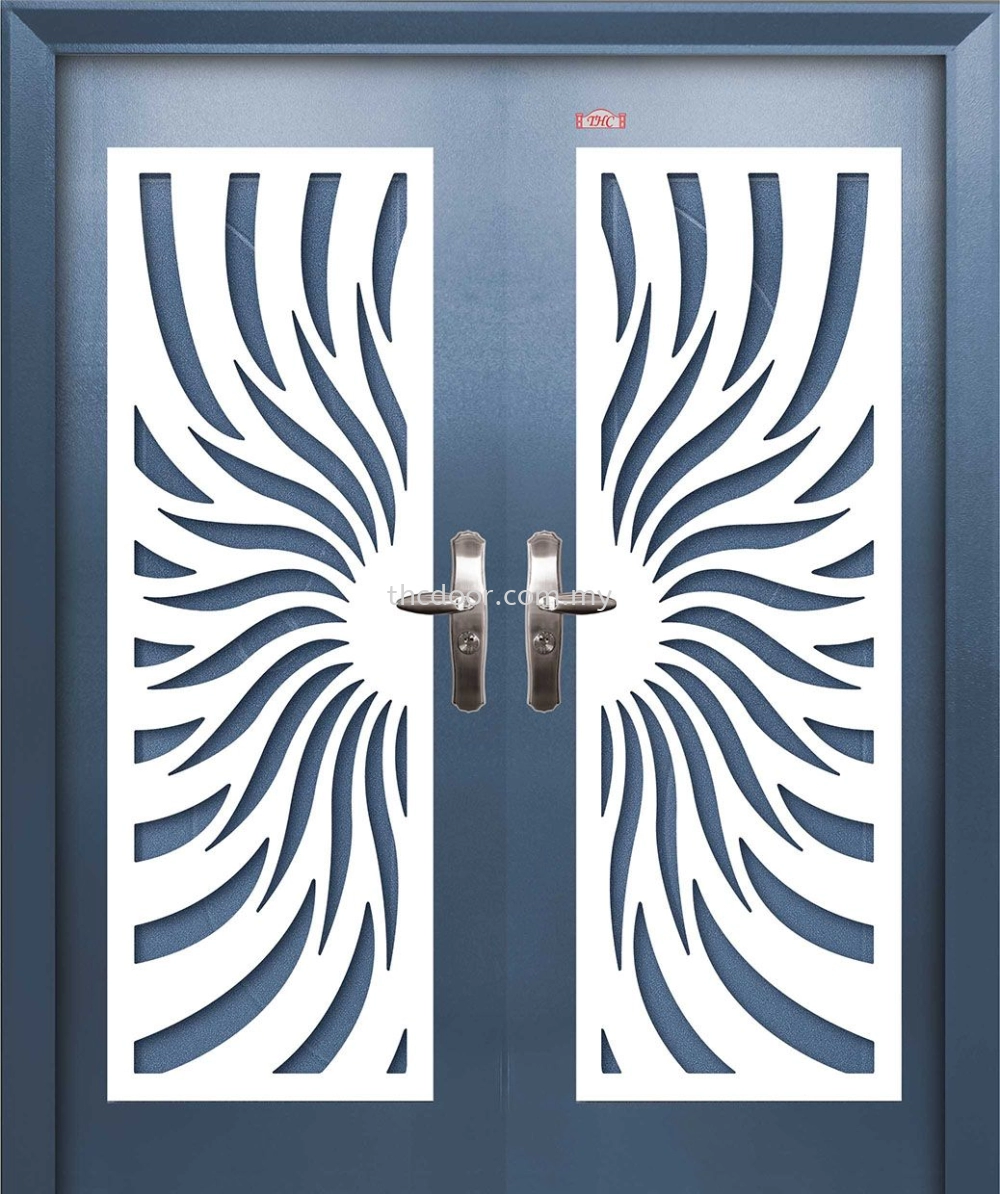 AP6-W872 Security Door (Mild Steel Grille)  