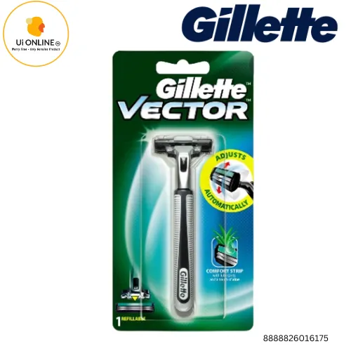 GILLETTE VECTOR PLUS FOLD BACK STYLE 1UP *6175