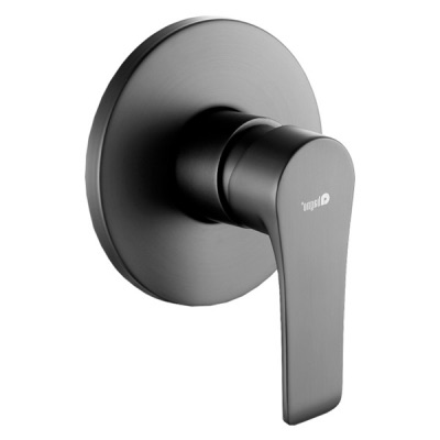 SVC-010-BN Single Lever Concealed Stop Valve 1/2" – Premium Brass Black Nickel Stop Cock / Stop Valve