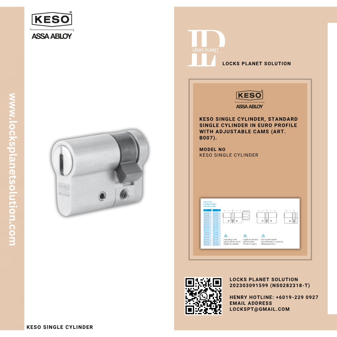 KESO SINGLE CYLINDER