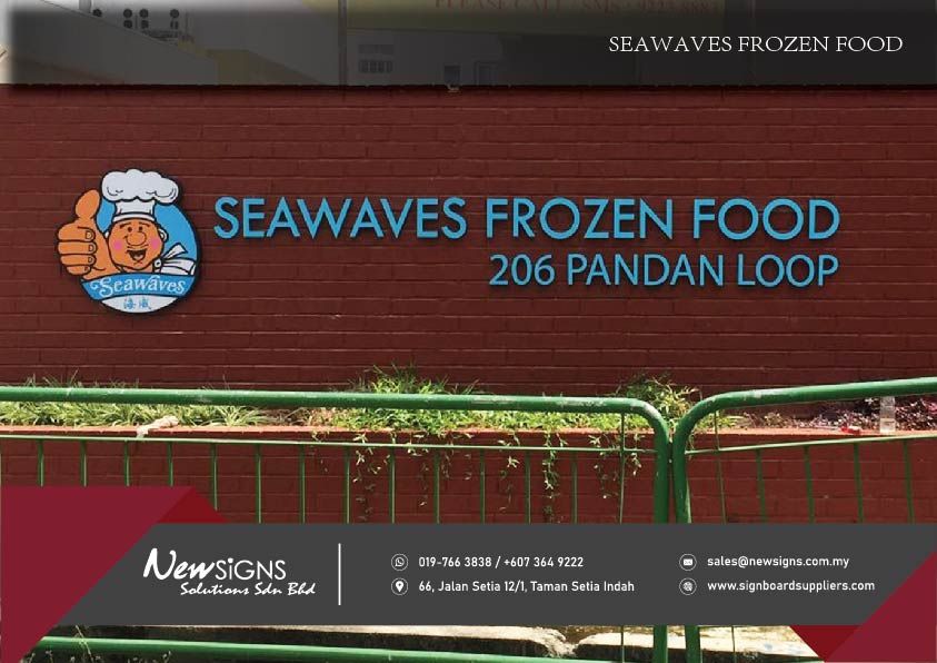 Aluminum Box-up Lettering_Seawaves