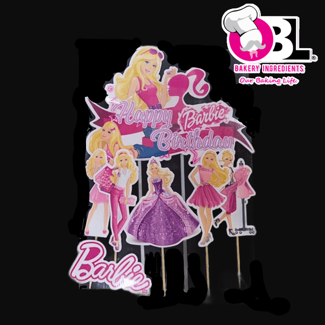 108432 BARBIE - CAKE TOPPER