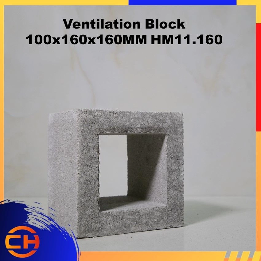 Ventilation Block - 100x160x160MM HM11.160