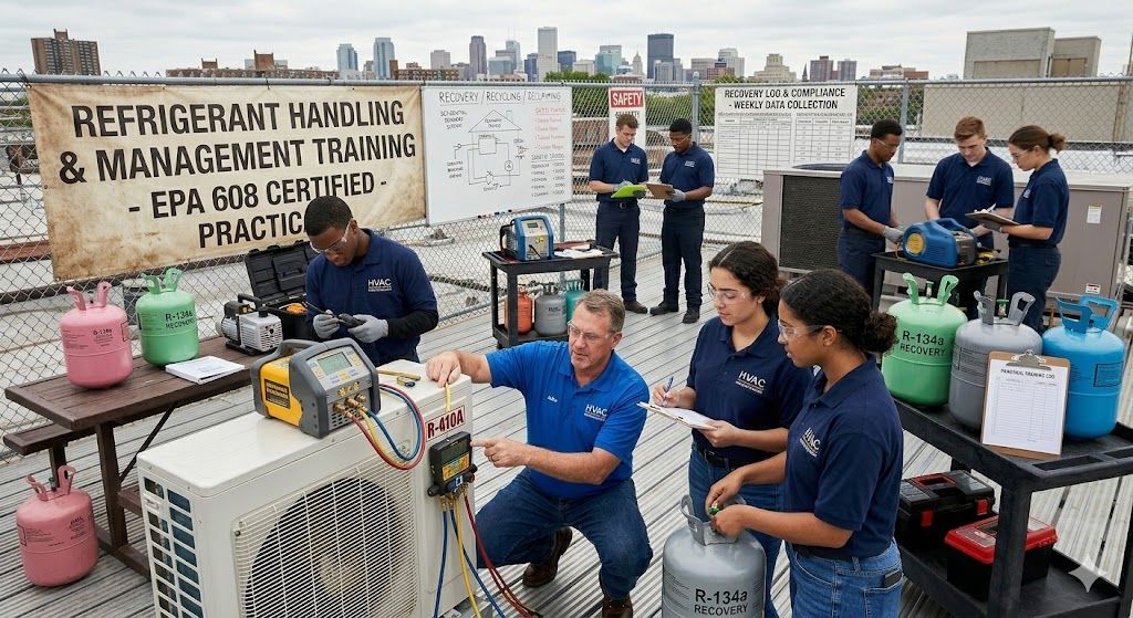 Refrigerant handling and management training