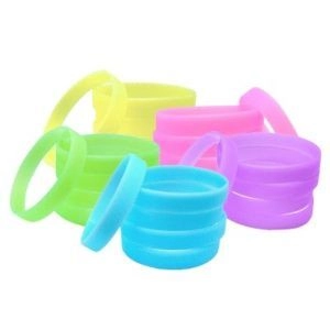 Premium Glow in Dark Silicone Wristband