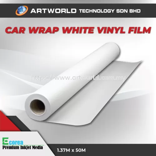 Car Wrap Vinyl Film White ECOREA