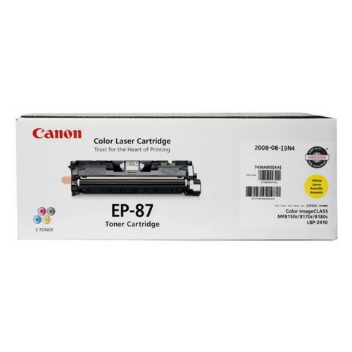 Canon EP87 YELLOW Original Colour Toner (for LBP-2410)