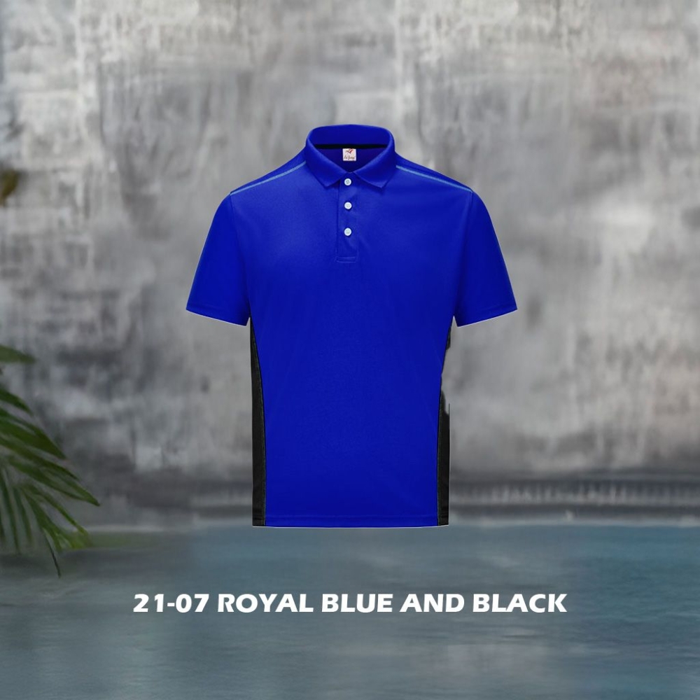 21-07 Royal Blue and Black