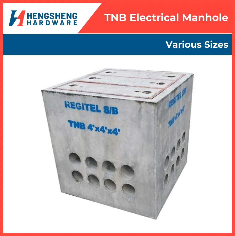 Precast Telecommunication Manhole 电线井 JRC7/JB30/JC9/JCRC/R1B/TTAB/TTAP ...