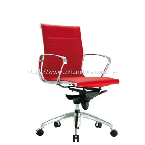 EXECUTIVE LEATHER CHAIR - PK-ECLC-28-L-C1 - LEO LOW BACK CHAIR