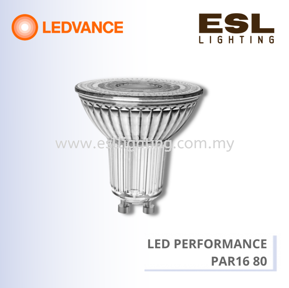 LEDVANCE LED PERFORMANCE PAR16 GU10 7.5W