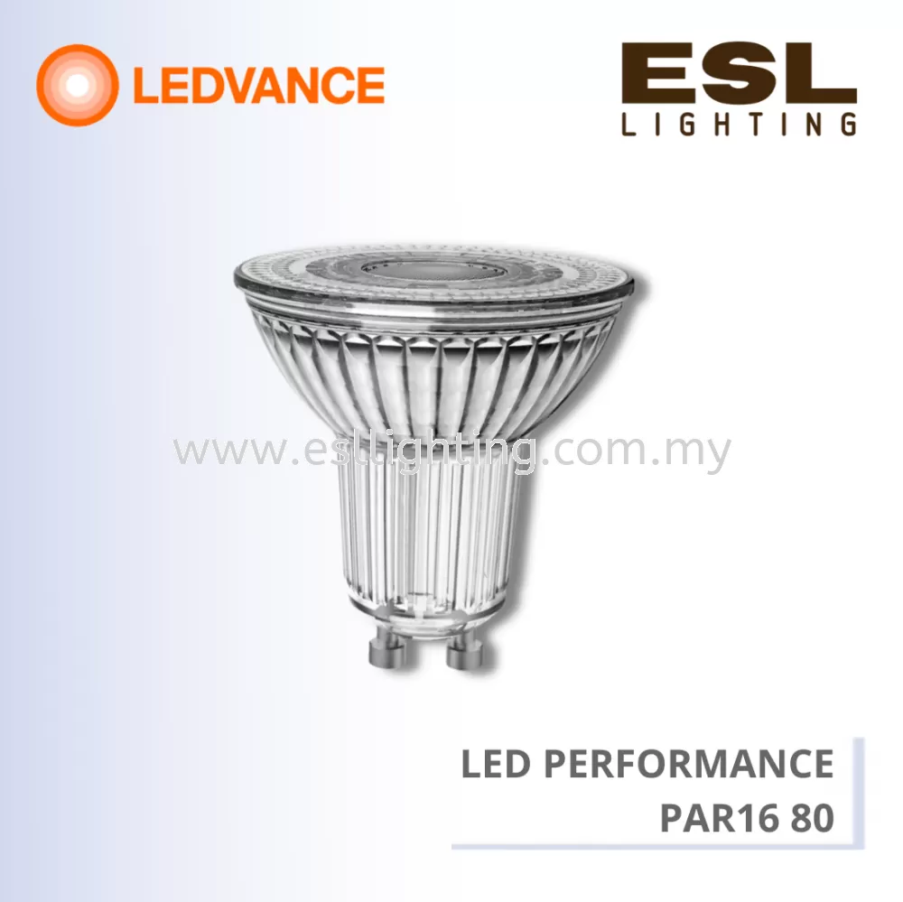 LEDVANCE LED PERFORMANCE PAR16 GU10 7.5W