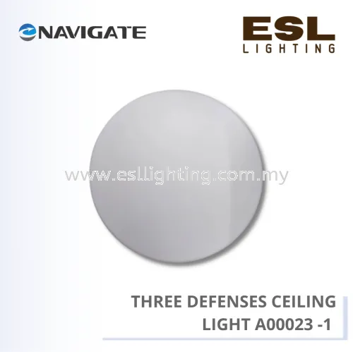 NAVIGATE A00023-1 THREE DEFENSES CEILING LIGHT - NT-XDD24W