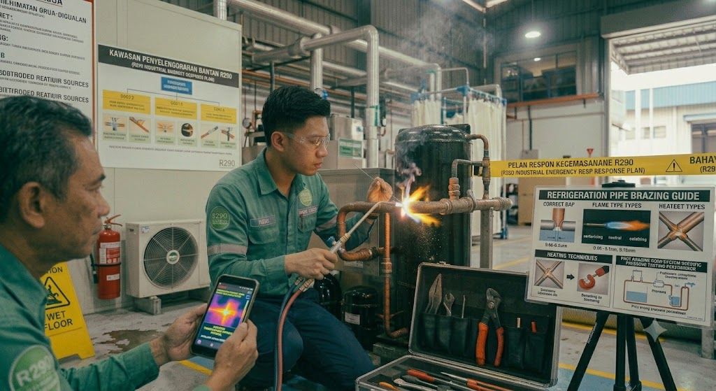 refrigeration pipe brazing guide