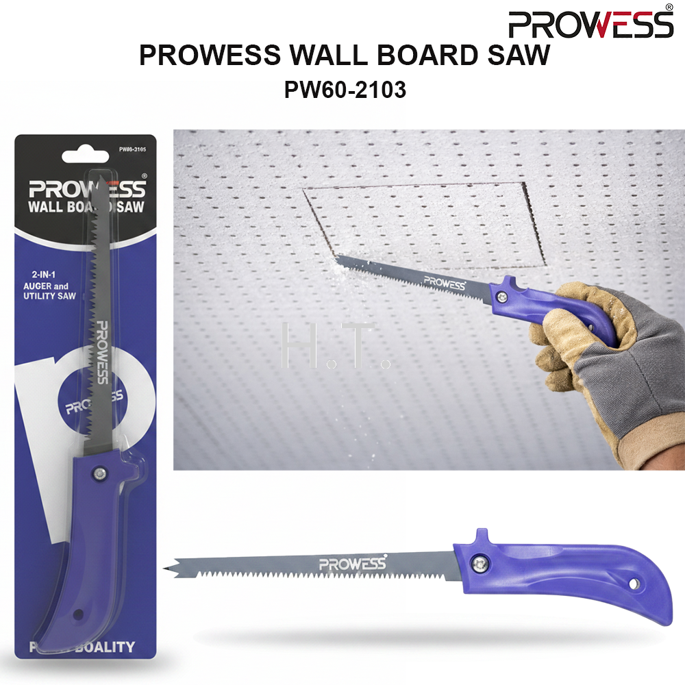 PROWESS WALL BOARD SAW | DRYWALL CUTTING HAND SAW | PLASTERBOARD & WALL PANEL SAW ( PW60-2013 )