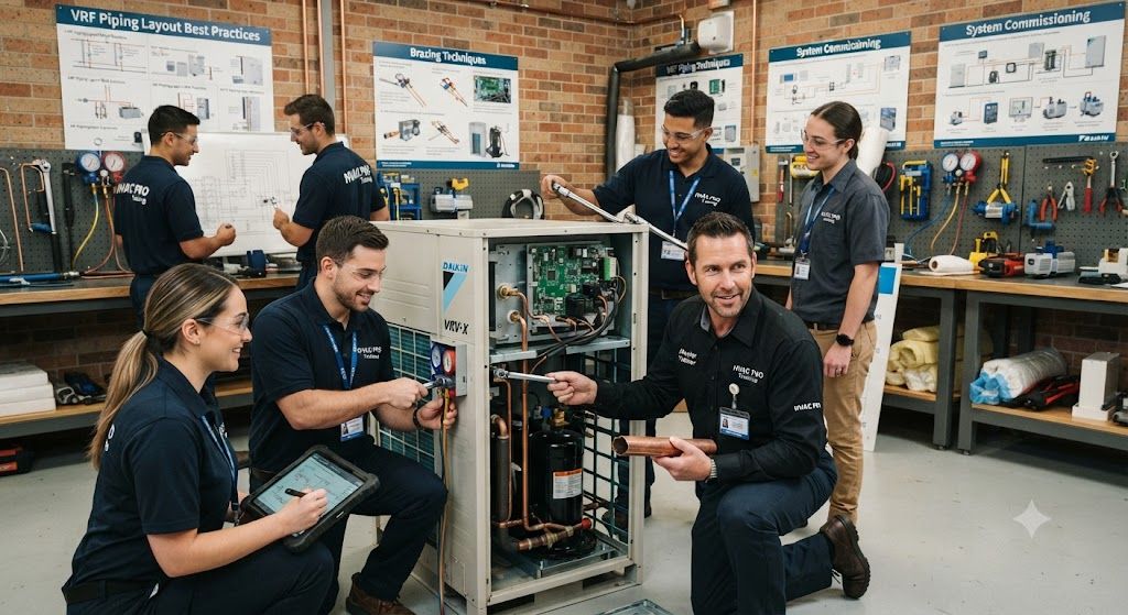 VRF installation best practices training