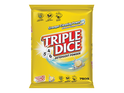 TRIPLE DICE POWDER LEMON BURST 750GM