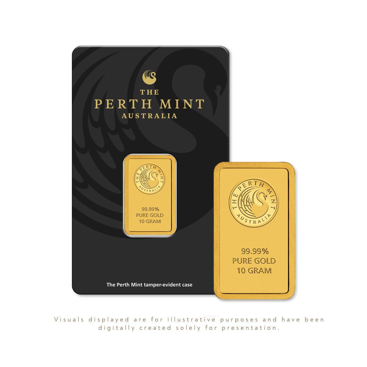 The Perth Mint | Kangaroo Gold Minted Bar Au999.9 (10g)