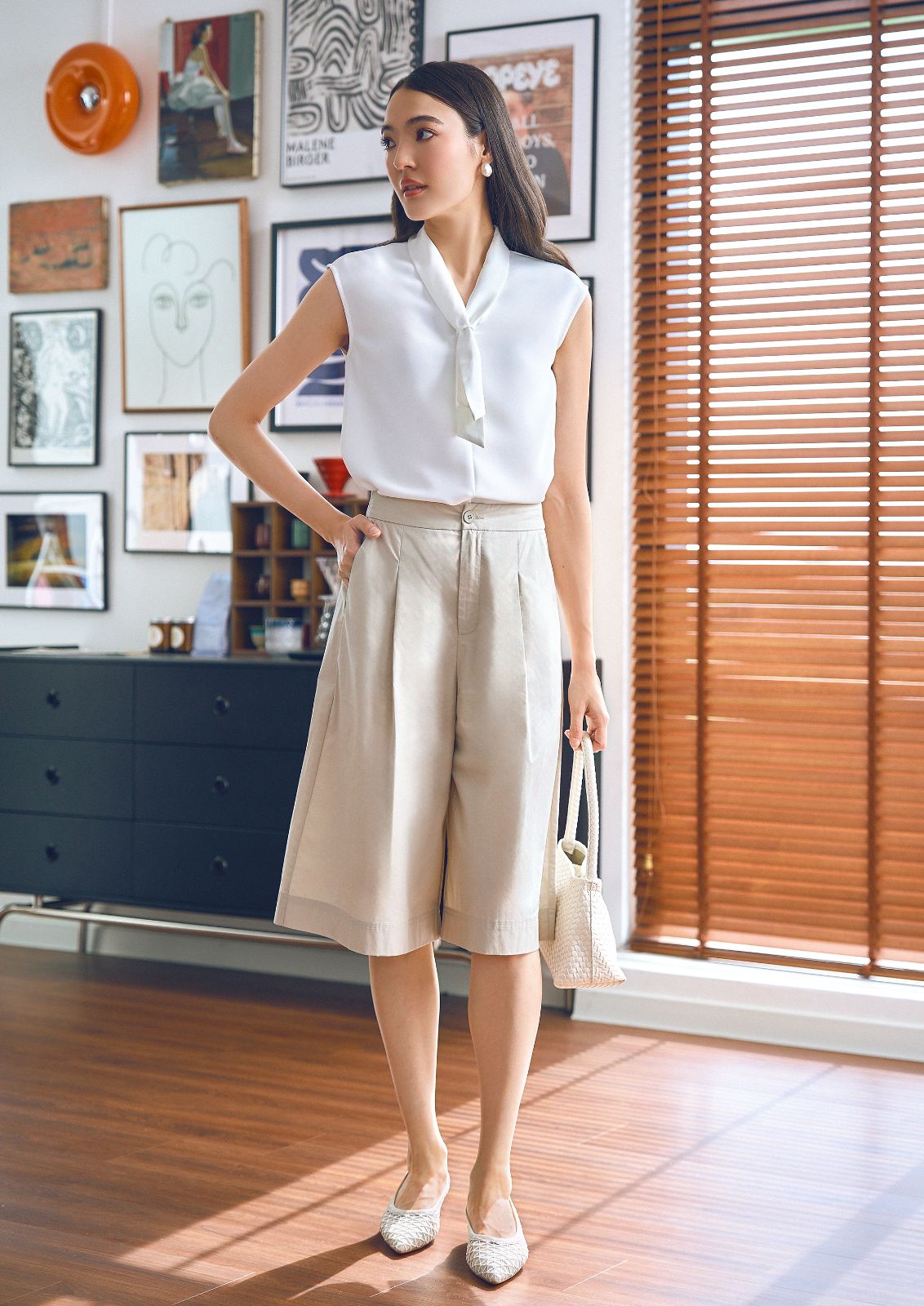 Grace Tie-Neck Blouse
