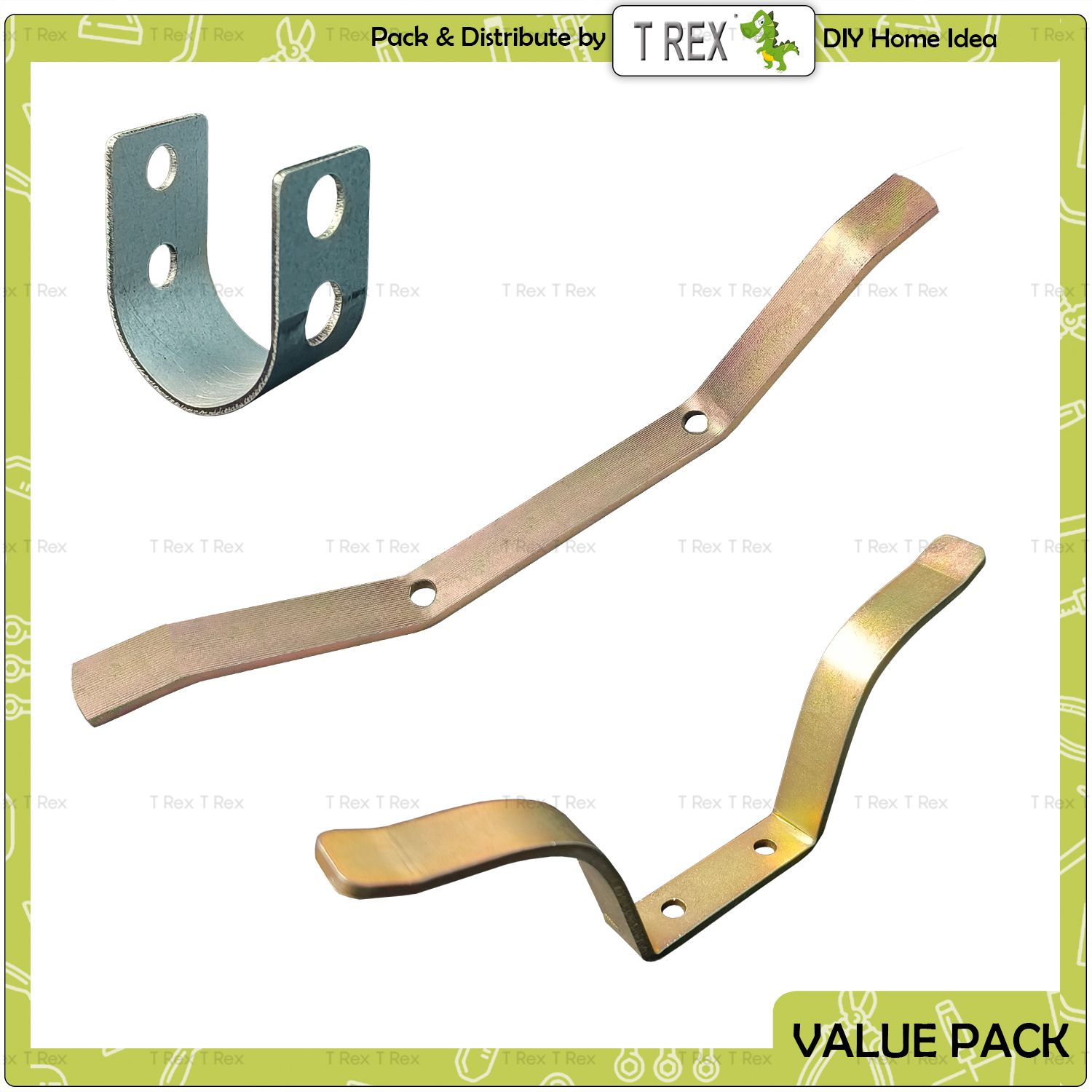 T Rex DIY Window Blind Rod Hanging Holder U Bracket